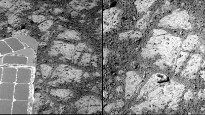 Marsda qəribə daş